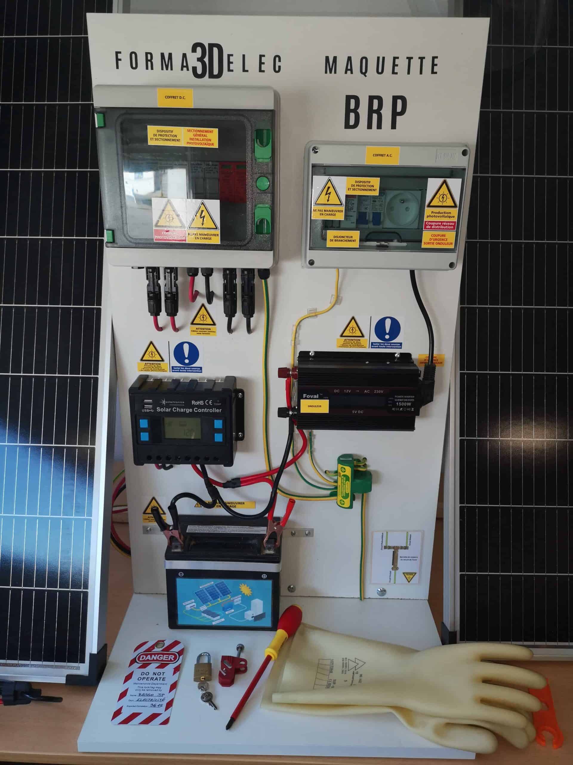 Maquette Pratique BRP Photovoltaïque